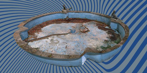 Fountain basin 3D scan